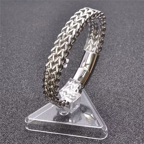 Men's stainless steel bracelet