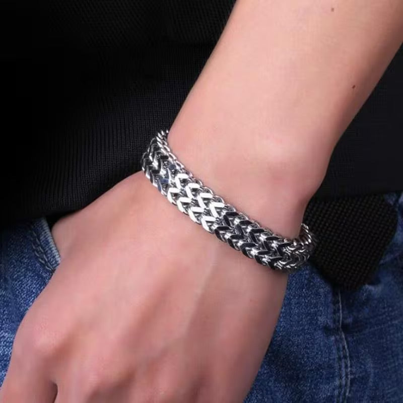Men's stainless steel bracelet